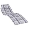VIDAXL Coussin De Chaise Longue à Carreaux Gris 186x58x3 Cm -VIDAXL || SuperFish || Konstsmide Soldes Boutique 7d02a9b594264daf