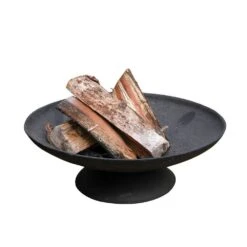 ESSCHERT DESIGN Brasero Au Bois Rond En Fonte Noire - 59x59x20,5 Cm -VIDAXL || SuperFish || Konstsmide Soldes Boutique 804129 002