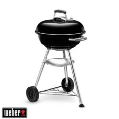 Weber Barbecue à Charbon KETTLE CHARCOAL GRILL Acier émaillé Noir - D.47 Cm