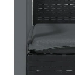 VIDAXL Chaises De Jardin Et Coussins Lot De 6 Noir 56,5x57x83 Cm Rotin -VIDAXL || SuperFish || Konstsmide Soldes Boutique 80f6cd297070d076