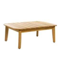 Salon De Jardin MAYA En Bois Noir - 1 Canapé, 1 Table, 2 Fauteuils -VIDAXL || SuperFish || Konstsmide Soldes Boutique 874236 007