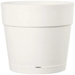 Pot Vaso Save R à Réserve D'eau En Plastique Bianco Ø29cm