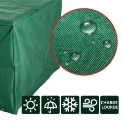 HOMCOM Housse De Protection Pour Salon De Jardin - L.210 X L.140 X H.80 Cm 10 HOMCOM Housse De Protection Pour Salon De Jardin - L.210 X L.140 X H.80 Cm -VIDAXL || SuperFish || Konstsmide Soldes Boutique 928010 003