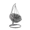 Fauteuil De Jardin Œuf CÉLESTE En Acier Gris - H.196 Cm, D.105 Cm -VIDAXL || SuperFish || Konstsmide Soldes Boutique 954149 001