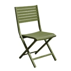 Chaise Lucca Vert 53X46 H 87 Cm