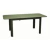 Table Outdoor Eos Verte En Aluminium - 240x80x74 Cm
