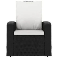 VIDAXL Fauteuil Inclinable De Jardin Avec Coussins Noir Résine Tressée -VIDAXL || SuperFish || Konstsmide Soldes Boutique 9abe6420ab7bcb7c