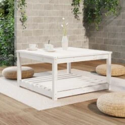 VIDAXL Table De Jardin Blanc 82,5x82,5x45 Cm Bois Massif De Pin 11 VIDAXL Table De Jardin Blanc 82,5x82,5x45 Cm Bois Massif De Pin -VIDAXL || SuperFish || Konstsmide Soldes Boutique 9fd0f5e7cc9222cb