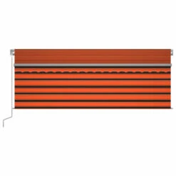 VIDAXL Auvent Manuel Rétractable Avec Store 4x3 M Orange Et Marron 11 VIDAXL Auvent Manuel Rétractable Avec Store 4x3 M Orange Et Marron -VIDAXL || SuperFish || Konstsmide Soldes Boutique a94aff6a2c13dcf9