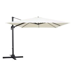 Parasol Déporté Carré 3 X 3m En Aluminium écru -VIDAXL || SuperFish || Konstsmide Soldes Boutique a95ba2a6f541c5b4