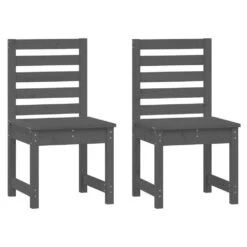 VIDAXL Ensemble De Bistrot De Jardin 3 Pcs Gris Bois De Pin Massif -VIDAXL || SuperFish || Konstsmide Soldes Boutique bde7962ffc015d8f