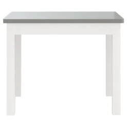 VIDAXL Ensemble De Table Et Chaises Enfants 3 Pcs Blanc Et Gris Mdf -VIDAXL || SuperFish || Konstsmide Soldes Boutique c0691afbf6bccd9e