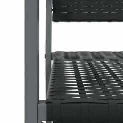 VIDAXL Chaises De Jardin Lot De 2 Noir 54x62,5x89 Cm Résine Tressée -VIDAXL || SuperFish || Konstsmide Soldes Boutique d5cf66ca9174d884