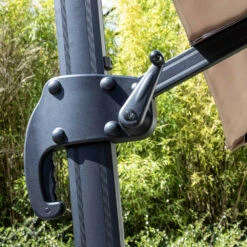 Parasol Déporté 3x3m Et 4 Dalles à Remplir Aluminium Taupe -VIDAXL || SuperFish || Konstsmide Soldes Boutique d7c5a03b9834740a