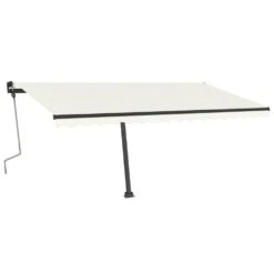 VIDAXL Auvent Manuel Rétractable Avec Led 400x350 Cm Crème -VIDAXL || SuperFish || Konstsmide Soldes Boutique dc1e9f3ae43a0df3