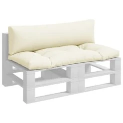 VIDAXL Coussins De Palette 2 Pcs Sable Tissu -VIDAXL || SuperFish || Konstsmide Soldes Boutique ddab9b56bc5fa251