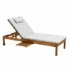 Bain De Soleil Avec Coussin Et Tablette En Bois écru -VIDAXL || SuperFish || Konstsmide Soldes Boutique e517000549b1d805