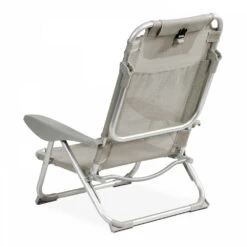 Lot De 2 Fauteuils Clic Clac Des Plages En Polyester Gris -VIDAXL || SuperFish || Konstsmide Soldes Boutique e5ef396d8a91277e