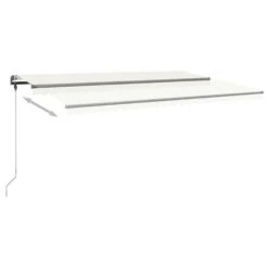 VIDAXL Auvent Manuel Rétractable Avec Led 500x350 Cm Crème 14 VIDAXL Auvent Manuel Rétractable Avec Led 500x350 Cm Crème -VIDAXL || SuperFish || Konstsmide Soldes Boutique e9a14681cac012aa