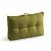 Coussin D'extérieur Matelassé Vert 60 X 40cm