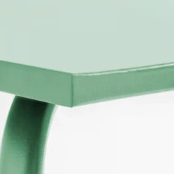 Table Carrée Bistro Acier Vert Sauge 70 Cm -VIDAXL || SuperFish || Konstsmide Soldes Boutique f1f651dfe497b5c7