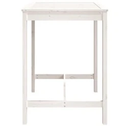 VIDAXL Table De Jardin Blanc 82,5x82,5x110 Cm Bois Massif De Pin -VIDAXL || SuperFish || Konstsmide Soldes Boutique f9cf0d01d14ec2ce