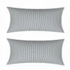 Lot De 2 Petits Coussins Polyester Linea Gris 40 X 20 X 8 Cm -VIDAXL || SuperFish || Konstsmide Soldes Boutique fae3d86dc46ffd88